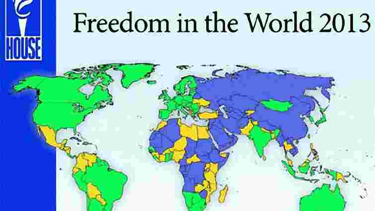 Freedom House: Україну за рівнем свободи прирівняли до Замбії