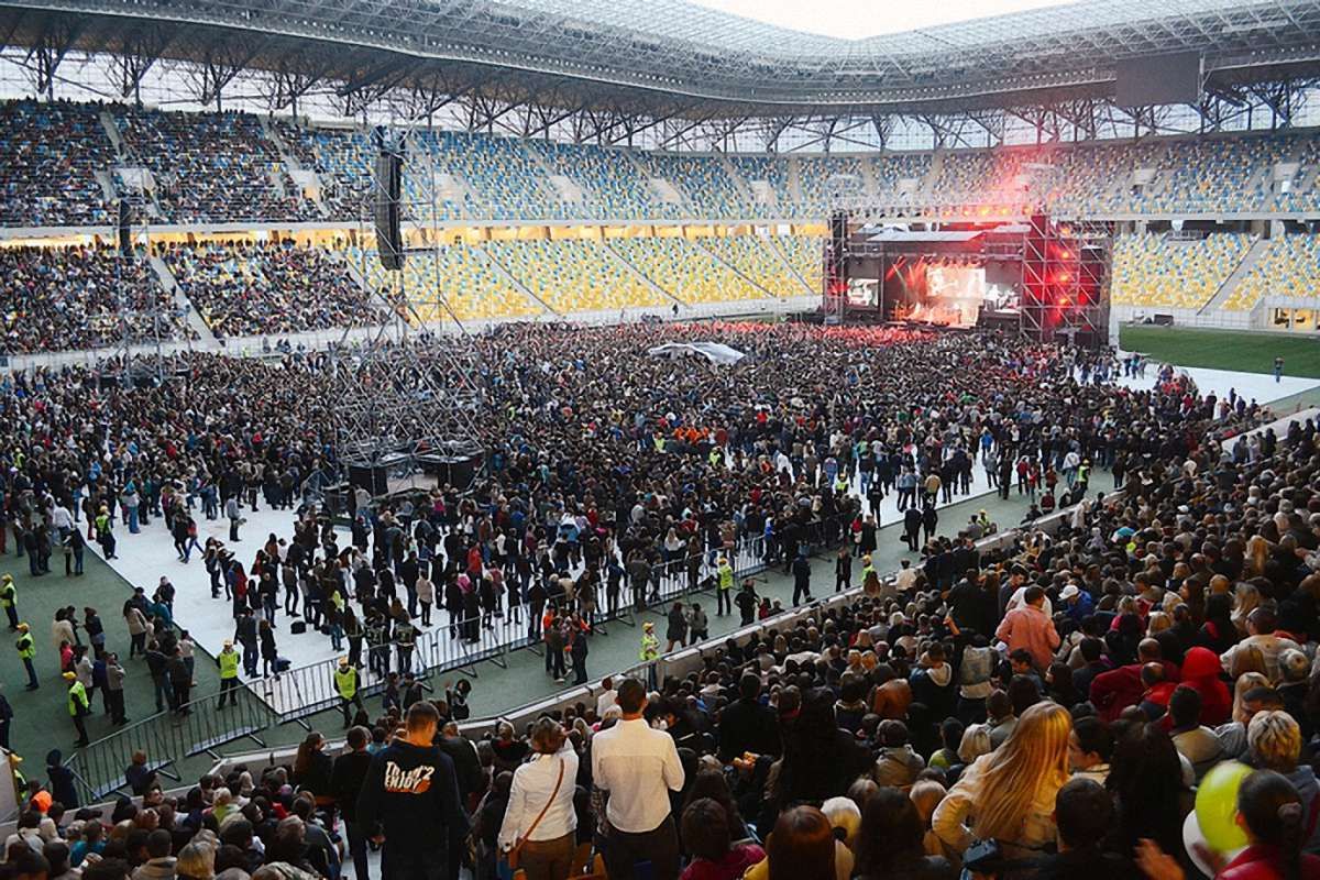 «Океан Ельзи» відіграв у Львові тригодинний концерт
