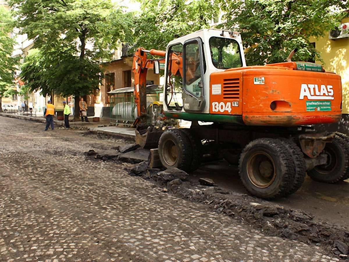 На вулицю Січових Стрільців у Львові повернуть бруківку. Фото
