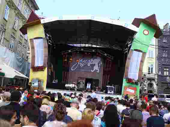 На площі Ринок відкрили другу сцену Alfa Jazz Fest
