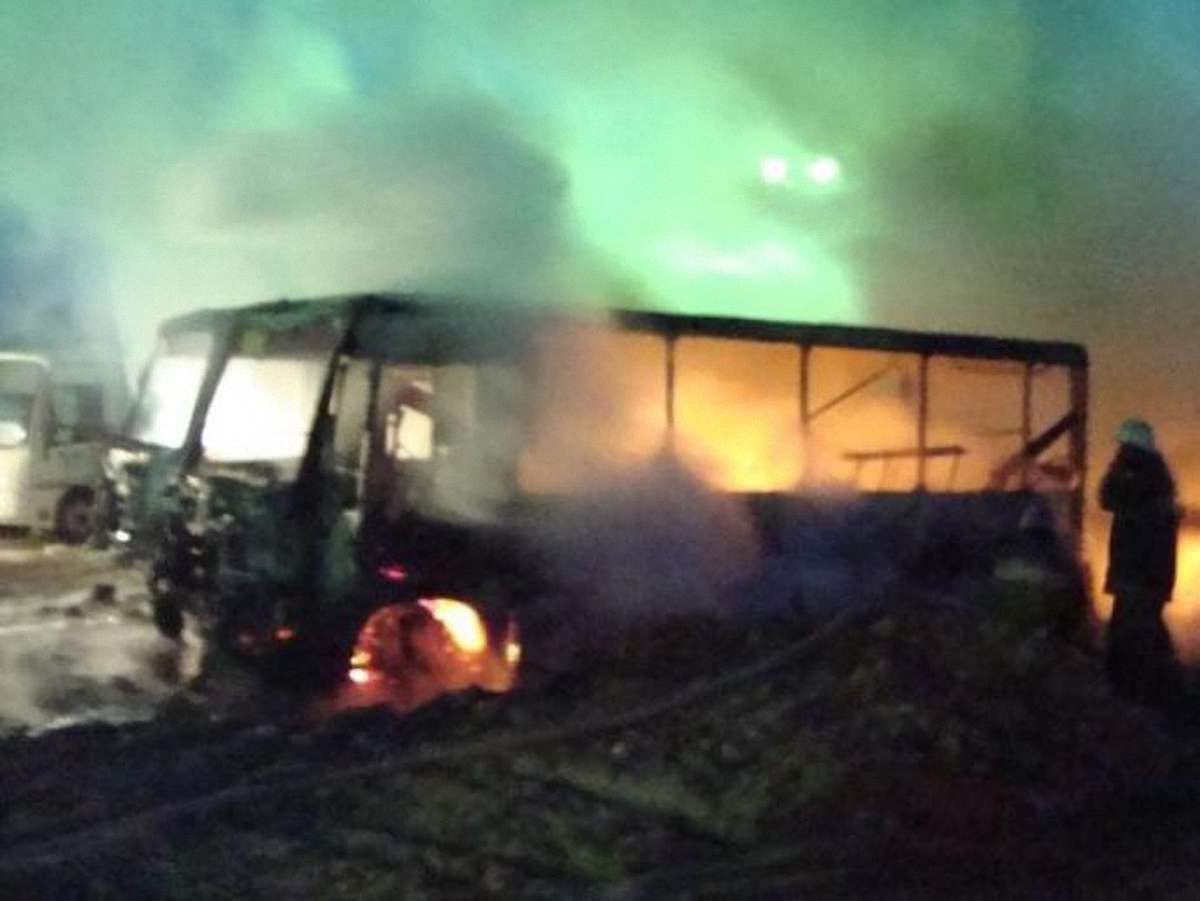 На Тернопільщині підпалили автобус депутата міськради
