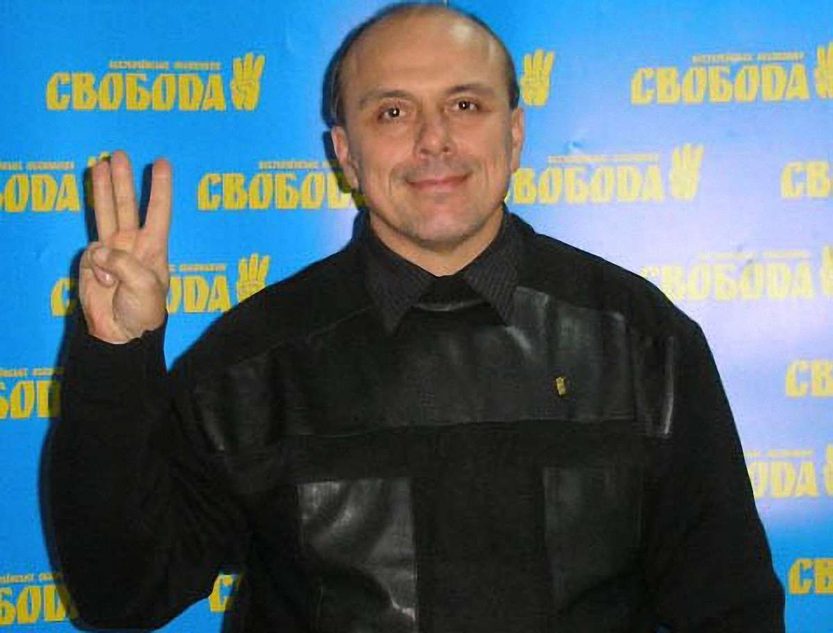 Лідера запорізької «Свободи» облили брудом