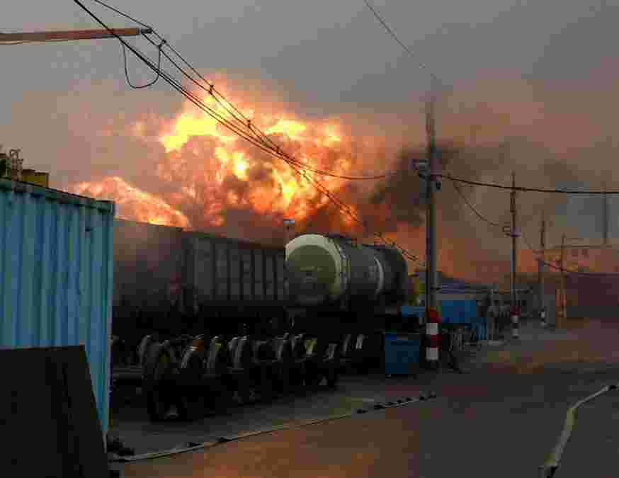 Вибух у Канаді Вибух у Канаді