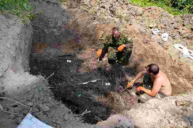 На Львівщині виявили останки 16 жертв Другої світової