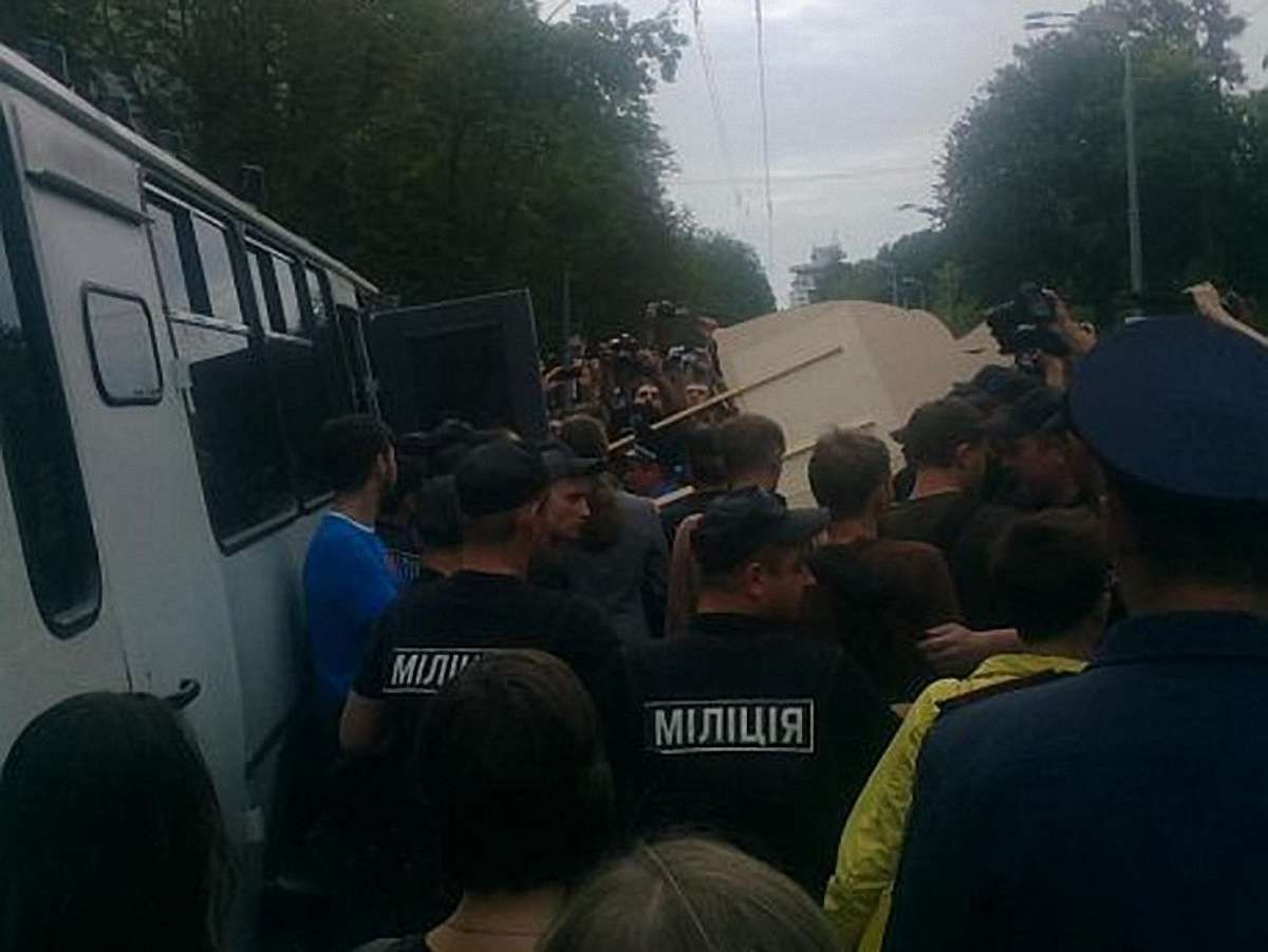 У Києві затримали протестувальників проти святкування Хрещення Русі