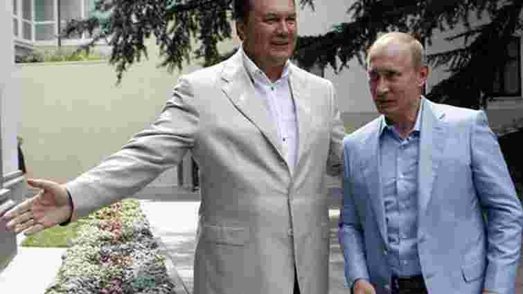 Путін подякував Януковичу, що свято флоту стало спільним