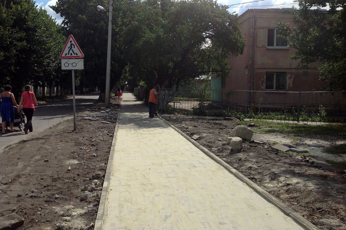 У Львові відремонтують хідники на 30 вулицях. Фото