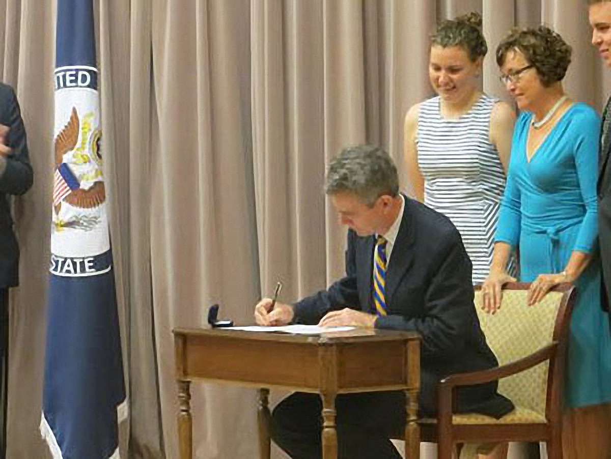 Новий посол США в Україні склав присягу