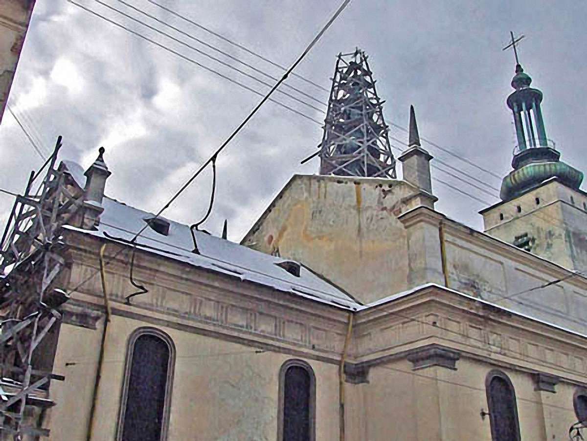 Ремонт даху в Музеї Пінзеля у Львові відтерміновують до осені