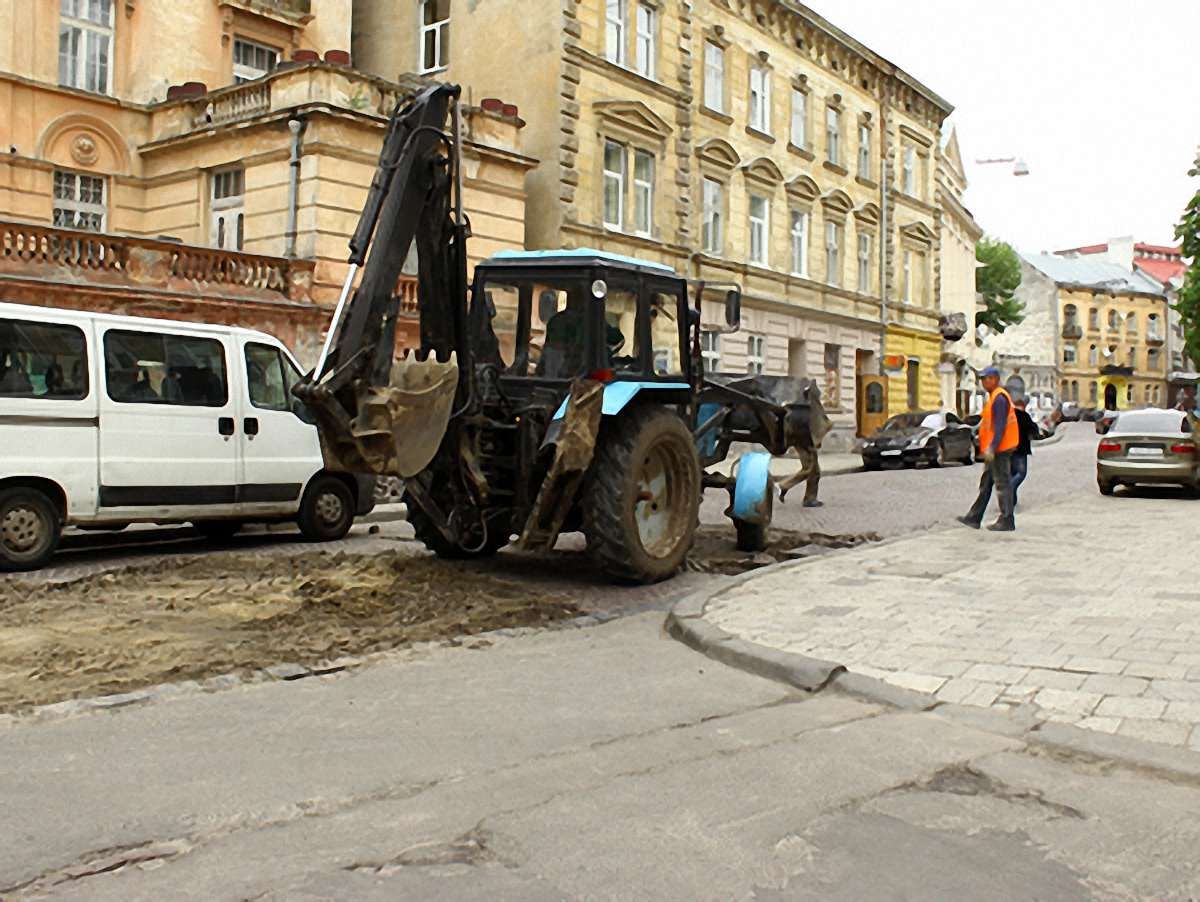 Ремонт вулиці Пекарської обіцяють завершити до 10 вересня