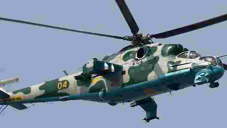 У Криму упав військовий вертоліт