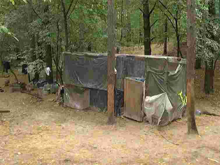 На Київщині четверо дітей з батьком майже 8 років жили в лісі