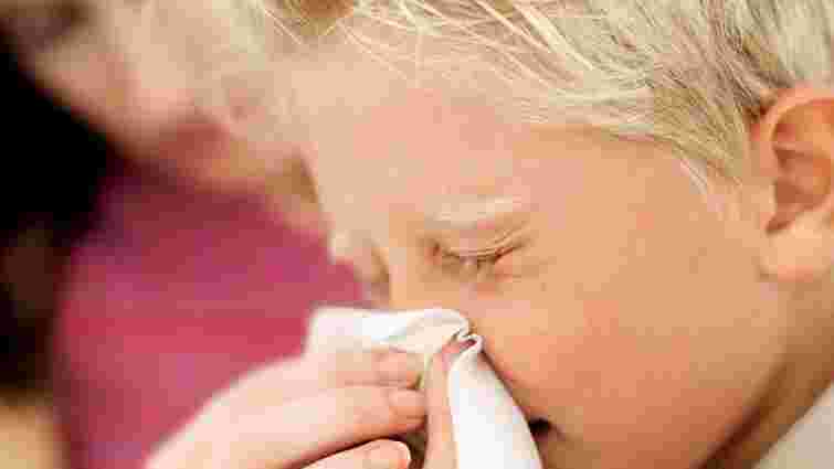 На грип і ГРВІ у Львові хворіє більше дітей, ніж торік