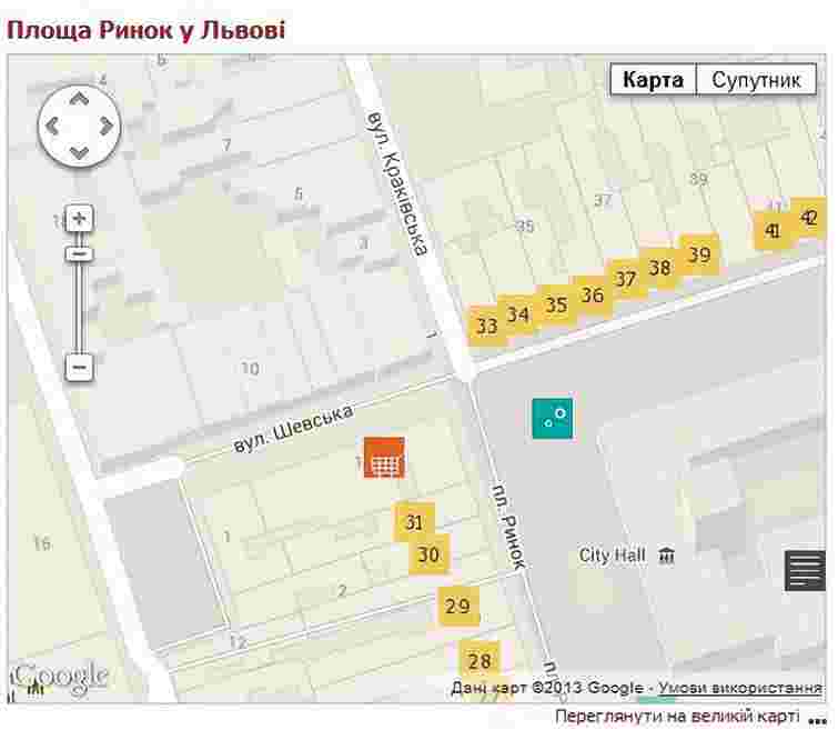 У Львові можна здійснити інтерактивну мандрівку площею Ринок