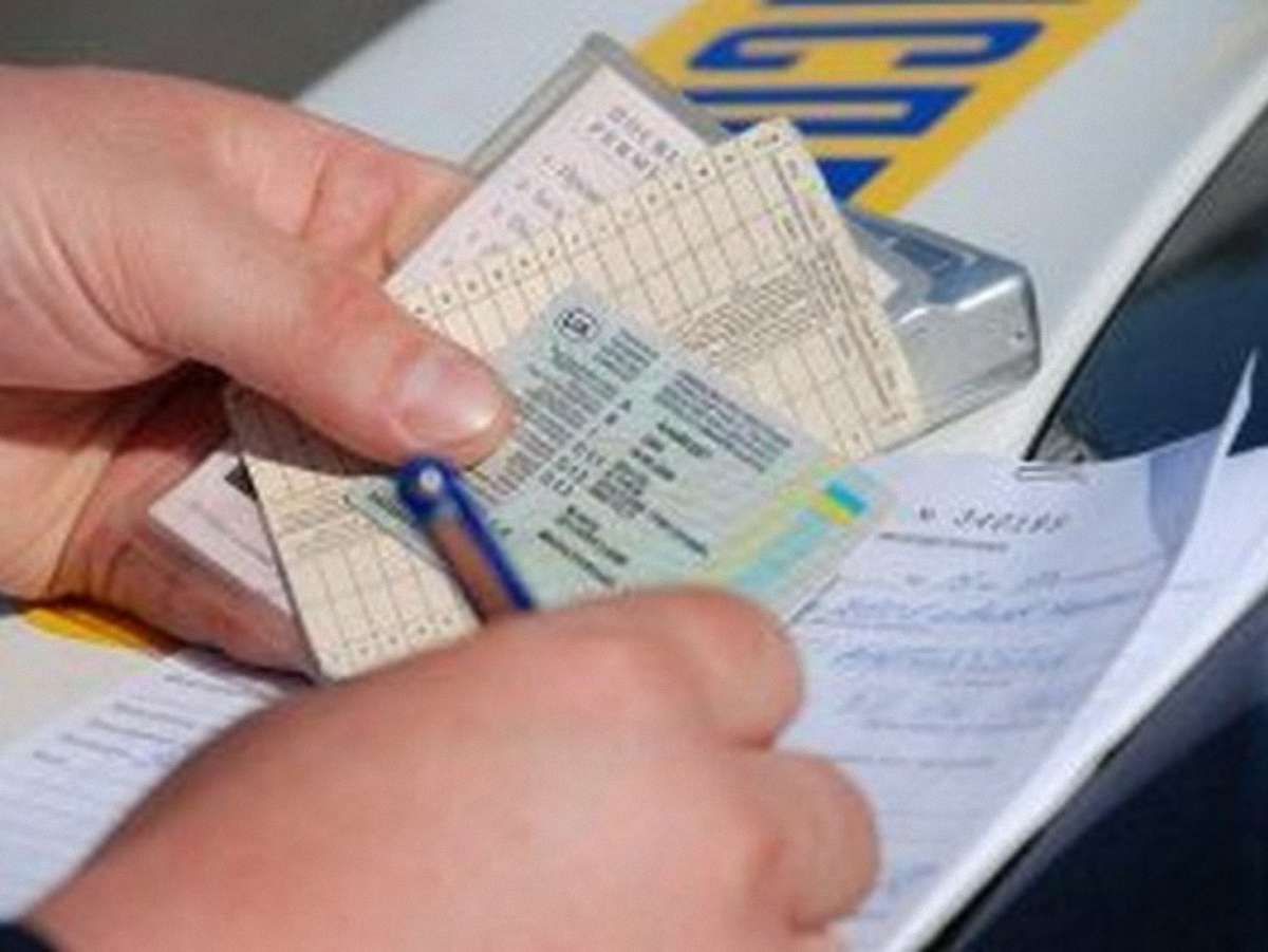 Видачу біометричних водійських посвідчень ДАІ відновить у 2014-му