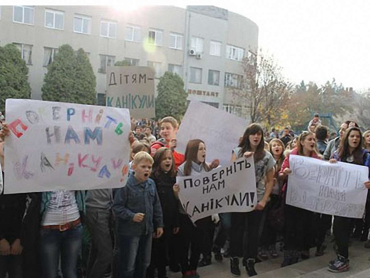 Міліція розшукує організаторів шкільного бунту в Ужгороді