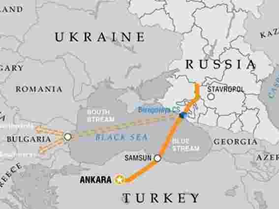 Російський газопровід в обхід України почали будувати у Болгарії