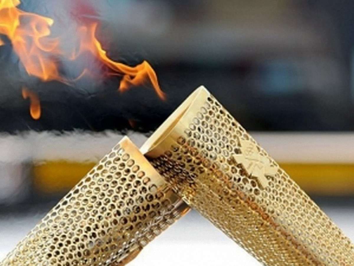 Олімпійський факел полетів у космос