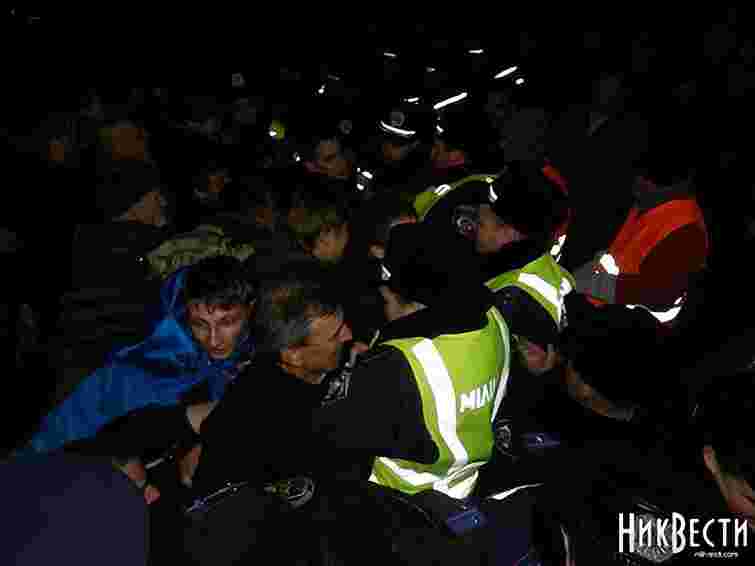 Міліція спробувала розігнати мітинг в Миколаєві