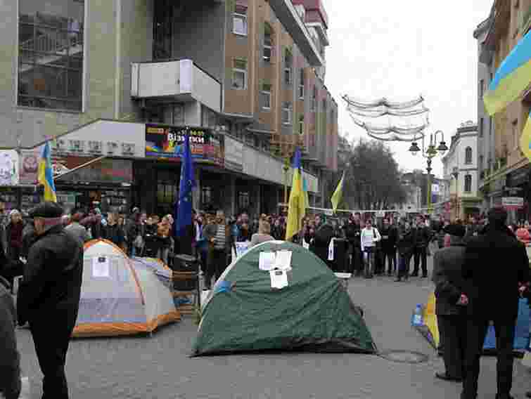 Євромайдан в Івано-Франківську буде щодня до підписання угоди