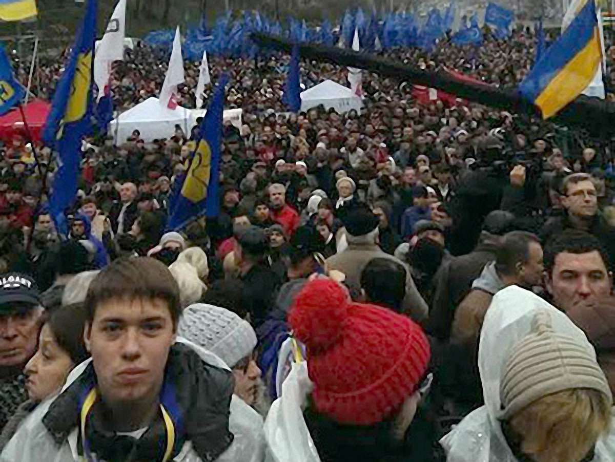 Міліція нарахувала 20 тис. осіб на Євромайдані у Києві