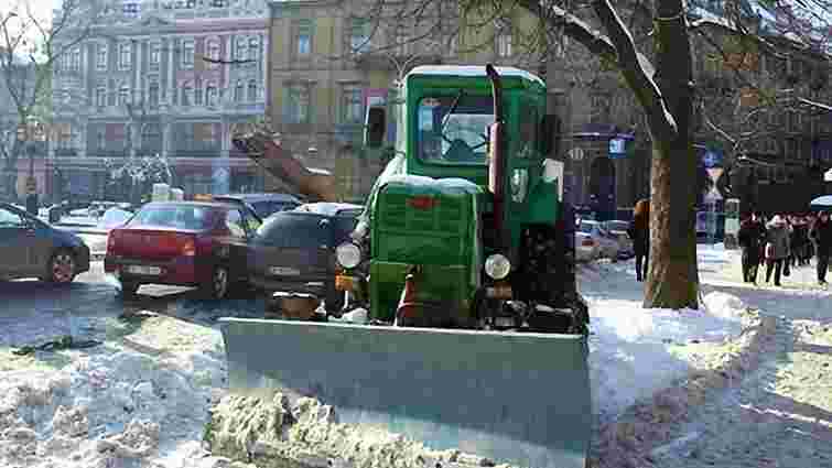 Львів не може отримати нову снігоприбиральну техніку 