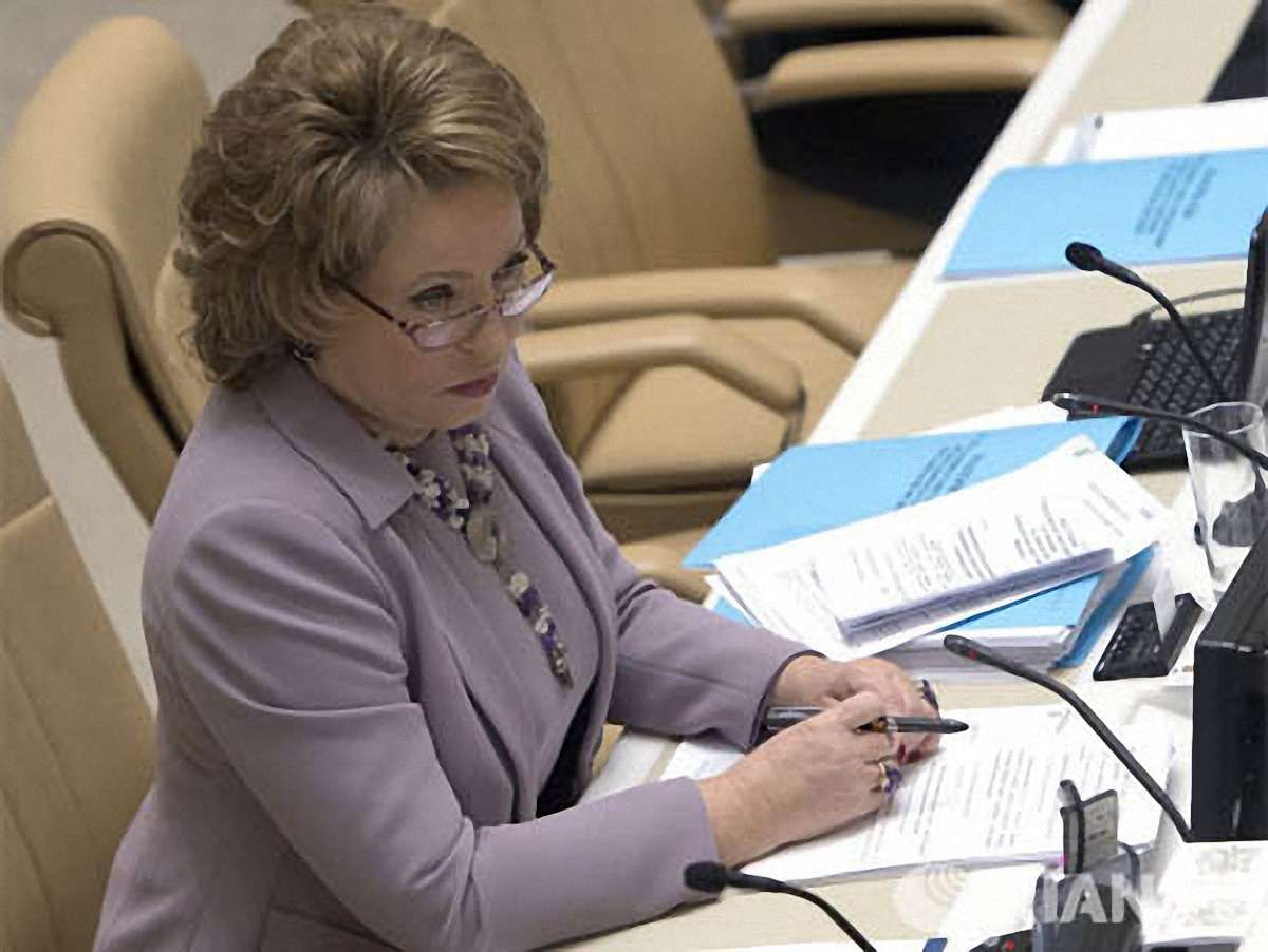 Росія не тиснула на Україну,  – спікер Ради Федерації