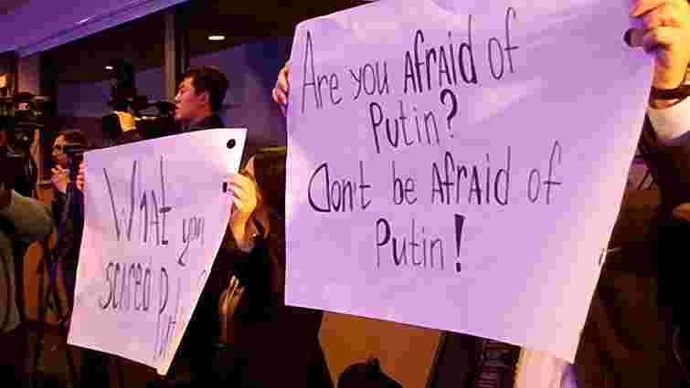 У Вільнюсі Арбузова запитали, чому він боїться Путіна