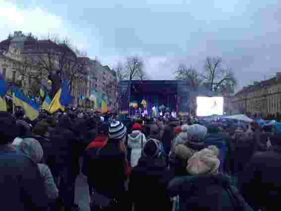 Львів не припиняє протести на Євромайдані