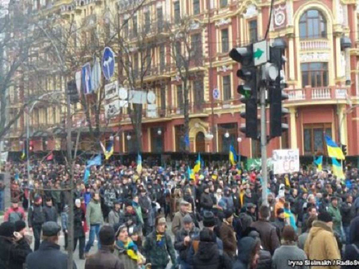 Українці повернулися на Майдан Незалежності