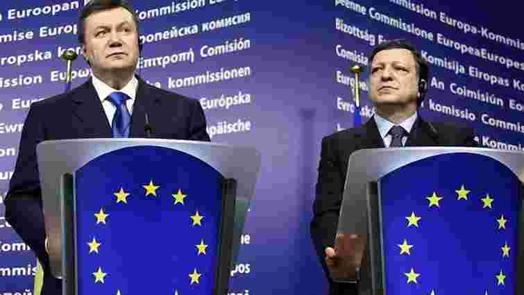 Янукович обговорить з Баррозу «деякі аспекти угоди про асоціацію»