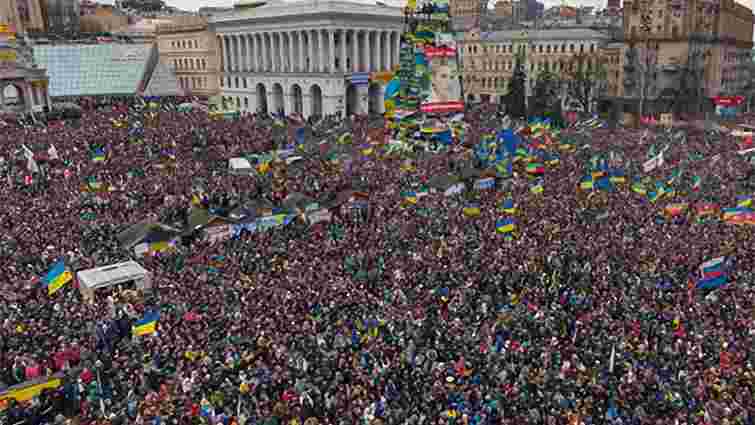 На Майдані у Києві зібралося майже 15 тис. людей