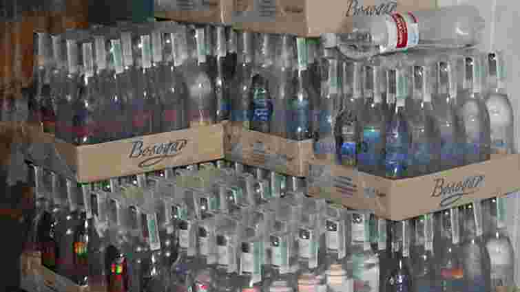 У Львові викрили цех із виробництва алкоголю-фальсифікату