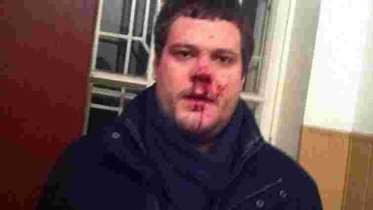Депутат-свободівець заявив, що його побили під райвідділом міліції (фото)