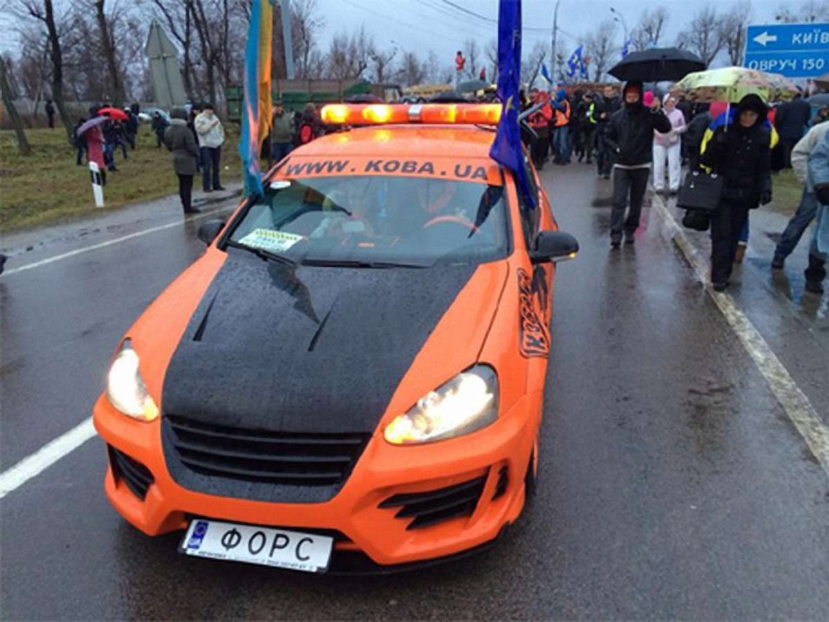Майно одного з лідерів Автомайдану арештували