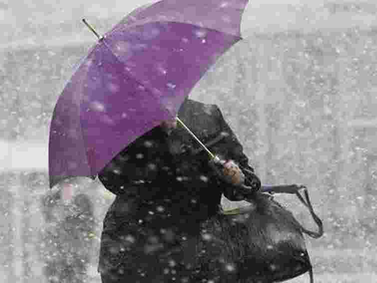 На Львівщині завтра обіцяють сильний дощ і ожеледицю