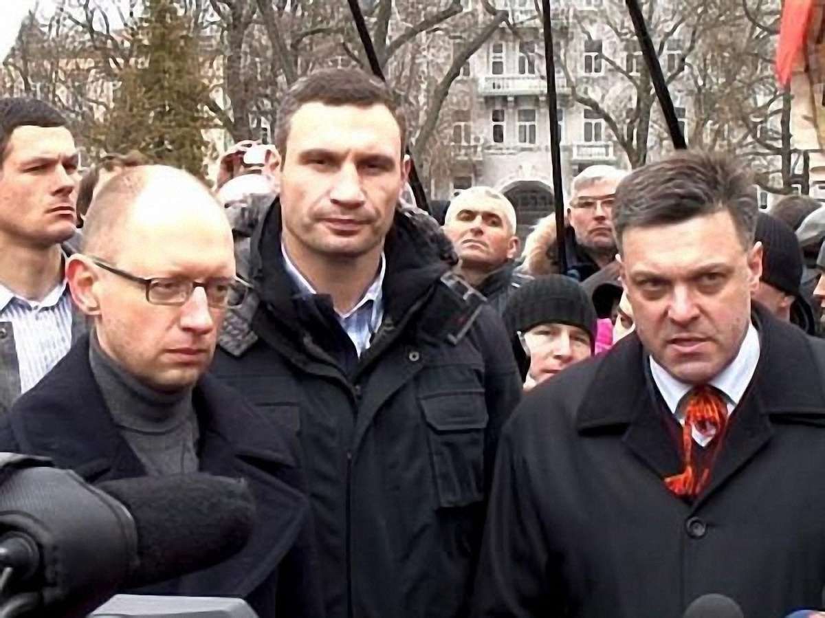 Народну Раду очолили Кличко, Яценюк і Тягнибок