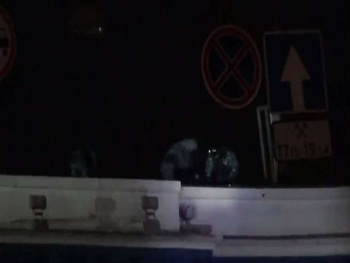 Як "Беркут" бив активістів на колонаді стадіону