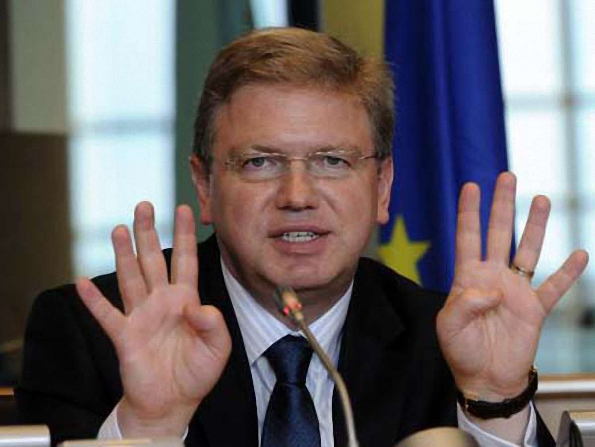 ЄС має бути більш рішучим щодо України, – Фюле