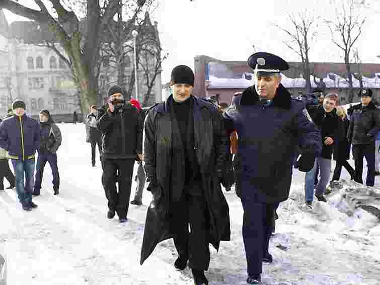 Роберта, який хотів розблокувати Львівську ОДА, відпустила міліція