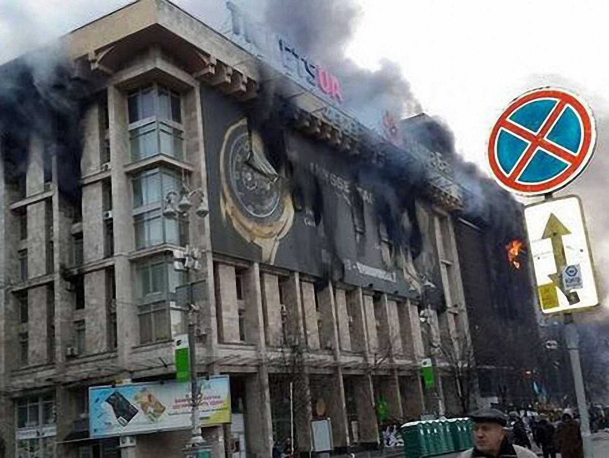 У підпалі Будинку профспілок МВС звинуватило «Правий сектор»