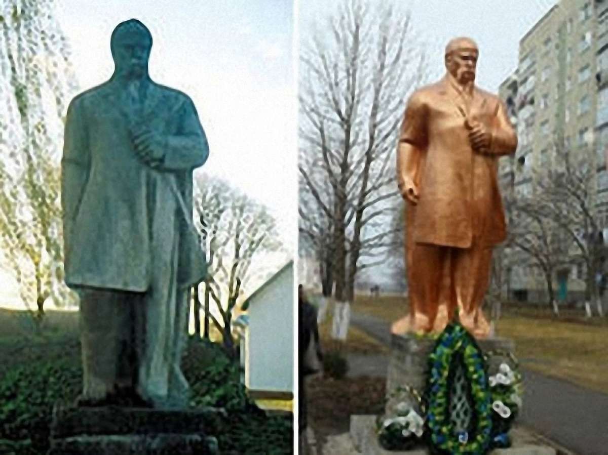Пам’ятник Шевченку, який зник 2 роки тому, повернули у Сопошин