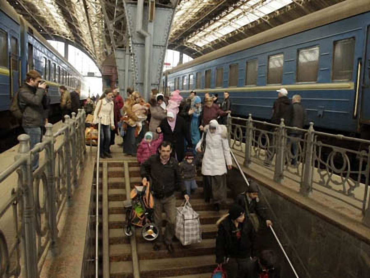 762 біженці з Криму і південного сходу приїхали на Львівщину