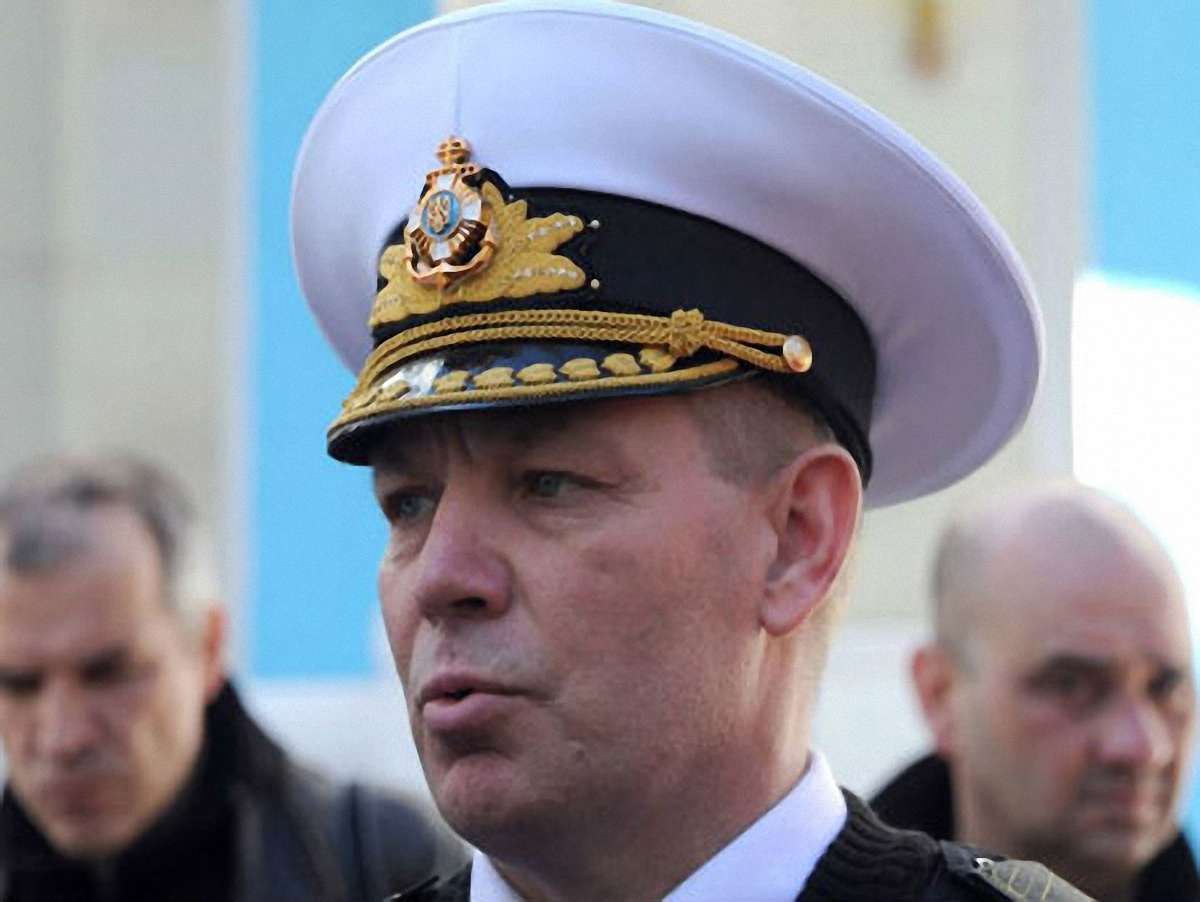 Міноборони заявило про викрадення командувача ВМС Гайдука
