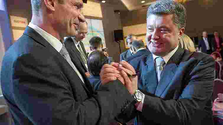 Кличко готовий підтримати Порошенка у другому турі виборів