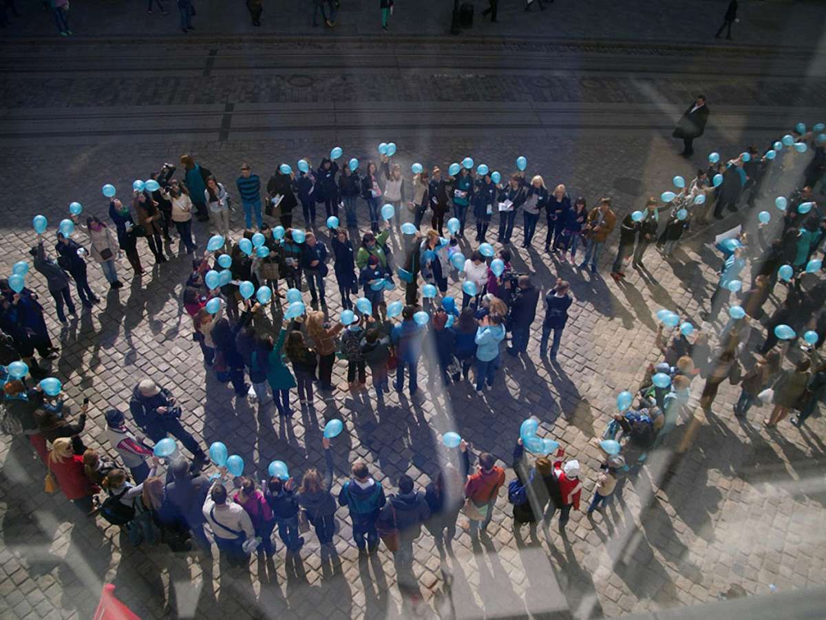 У Львові – місяць заходів на підтримку дітей-аутистів