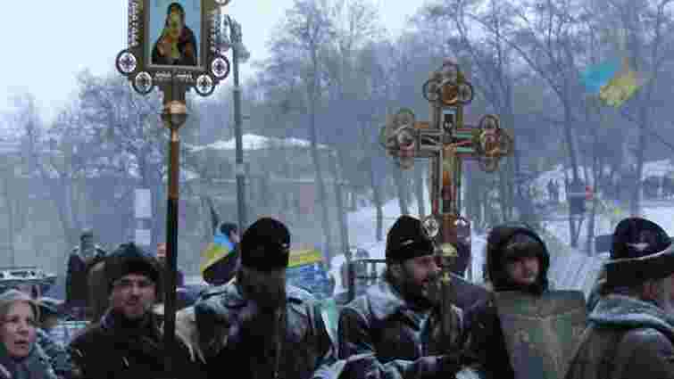 В Україні знімають фільм про священиків на Майдані
