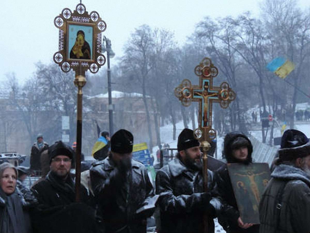 В Україні знімають фільм про священиків на Майдані