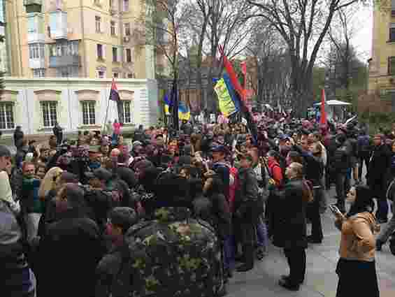 Активісти зірвали з'їзд суддів у Києві, вимагаючи люстрації