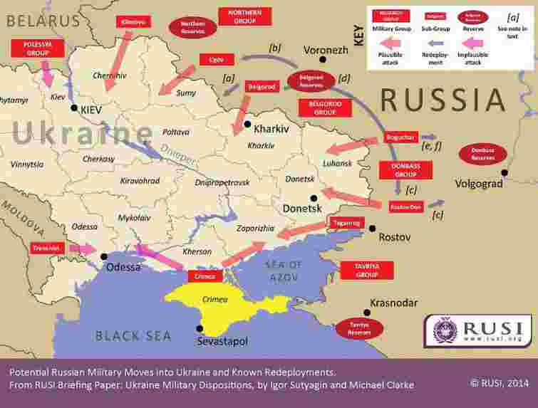 Росія має чотири сценарії вторгнення в Україну, - Le Figaro